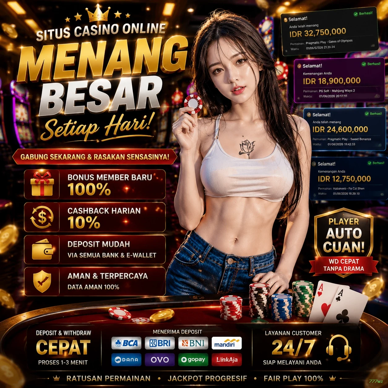 777wz Preview - Resmi Unduh